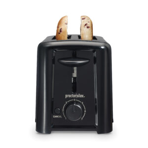 2 Slice Basic Compact Toaster (Case Pack Qty: 2)