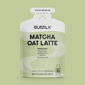 Numilk® Commercial Matcha Oat Latte 32 oz Pouch, 4-Pack